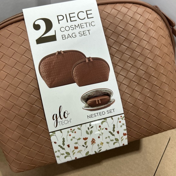 Glotech Cosmetic Bags 2 Piece Set new luggage color - Picture 4 of 5